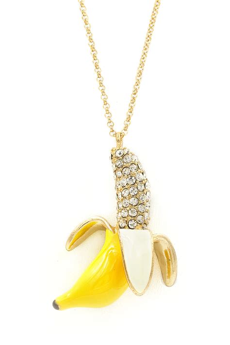 ciondolo banana prada